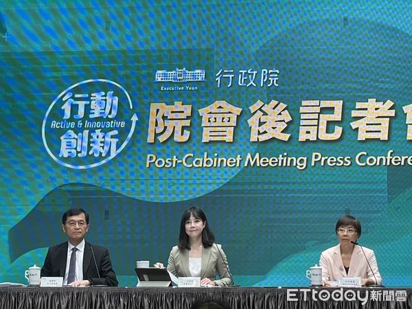 ▲▼行政院會記者會。（圖／記者陶本和攝）