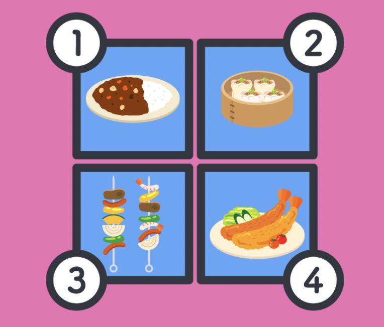 ▲▼心理測驗,心測,愛情,料理,戀人。（圖／翻攝自心測官網）