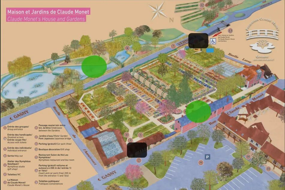 ▲▼莫內花園。（圖／部落客travel with leo授權提供）