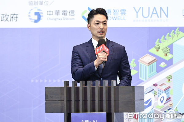 ▲台北市長蔣萬安出席2025年智慧城市卓越貢獻獎頒獎。（圖／記者林敬旻攝）