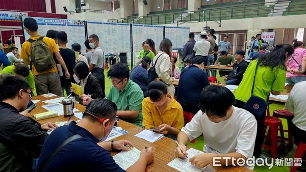 ▲▼高雄職缺大量釋出！51家廠商徵1400人　最狂起薪7萬9千元。（圖／記者賴文萱翻攝）