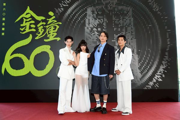 ▲夏和熙(左起)、木木、黃鐙輝與黃迪揚，將在金鐘星光大道主持。（圖／三立提供）