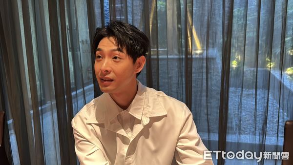 ▲連晨翔出席活動，講到劉品言滿臉都是笑容。（圖／記者黃庠棻攝）