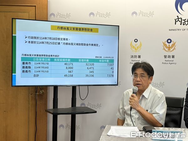 ▲▼內政部舉辦部務會報會後記者會，國土署長吳欣修。（圖／記者詹詠淇攝）