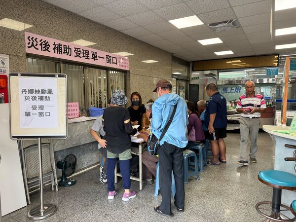 ▲▼地方政府受理丹娜絲颱風災後補助情形。（圖／內政部提供）