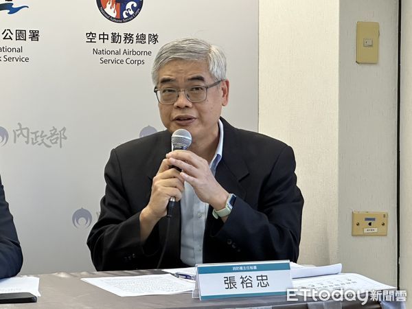 ▲▼內政部舉辦部務會報會後記者會，消防署主任秘書張裕忠。（圖／記者詹詠淇攝）