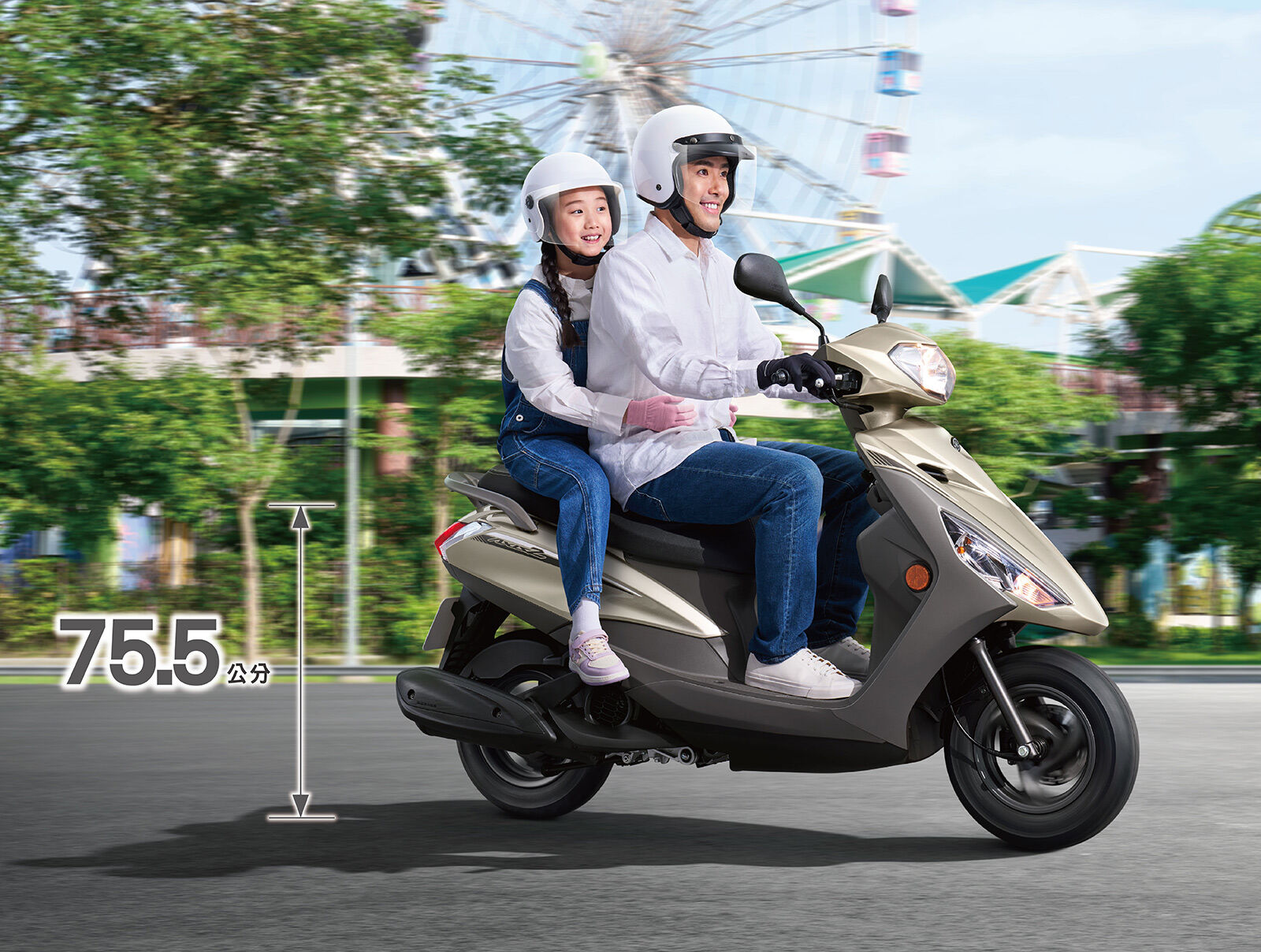 ▲勁豪125推新色金深灰。（圖／翻攝自Yamaha）