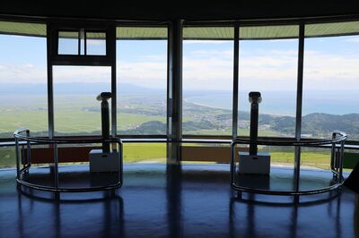 秋田360度迴轉展望台　一圈13分鐘看盡日本海景色