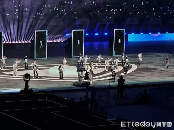 ▲▼世界人形機器人運動會開幕式。（圖／記者陳冠宇攝）