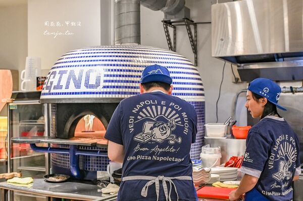▲▼Gino Pizza Napoletana 新莊中原店。（圖／部落客周花花授權提供）