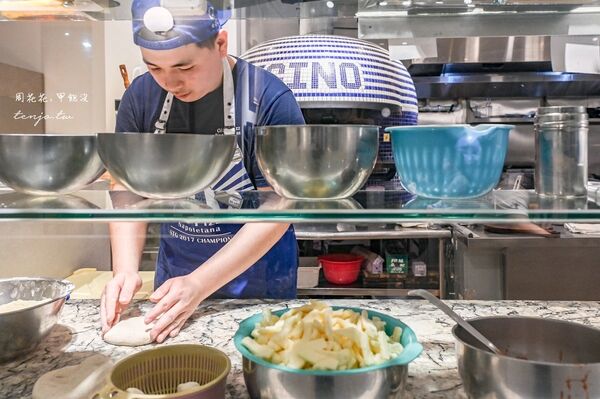 ▲▼Gino Pizza Napoletana 新莊中原店。（圖／部落客周花花授權提供）