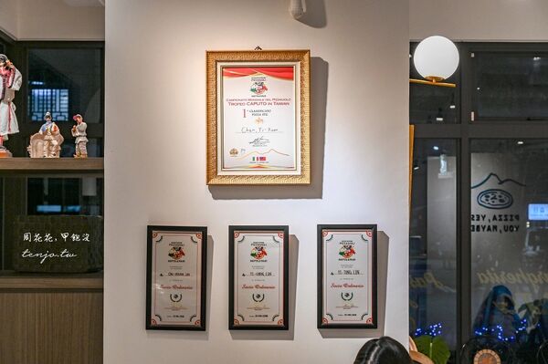 ▲▼Gino Pizza Napoletana 新莊中原店。（圖／部落客周花花授權提供）