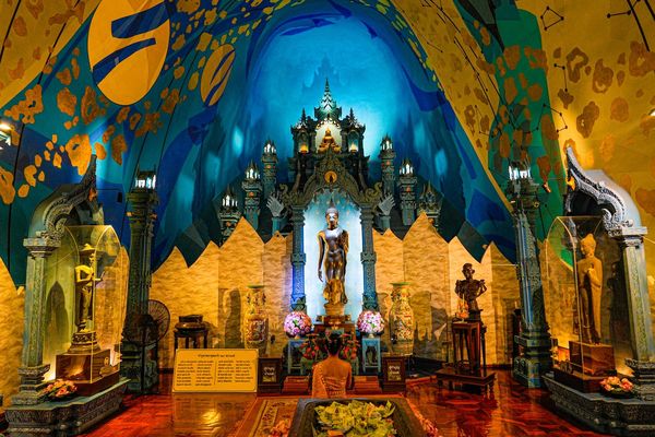 ▲▼曼谷三頭象神博物館Erawan Museum。（圖／部落客混血珊莎的奇幻旅程授權提供）