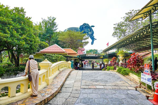 ▲▼曼谷三頭象神博物館Erawan Museum。（圖／部落客混血珊莎的奇幻旅程授權提供）