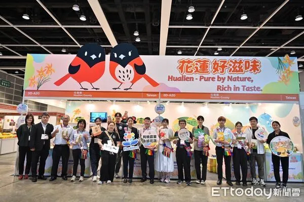 ▲▼花蓮六家在地優質農特產品業者進軍香港會議展覽中心展出多元產品。（圖／花蓮縣政府提供，下同）