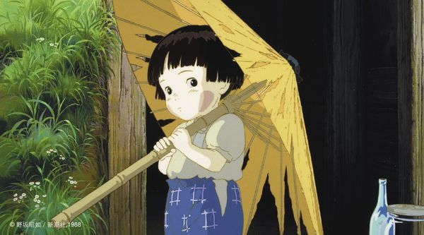 ▲▼吉卜力經典動畫《螢火蟲之墓》史上第一次被安排在二戰結束日重播。（圖／翻攝自X）