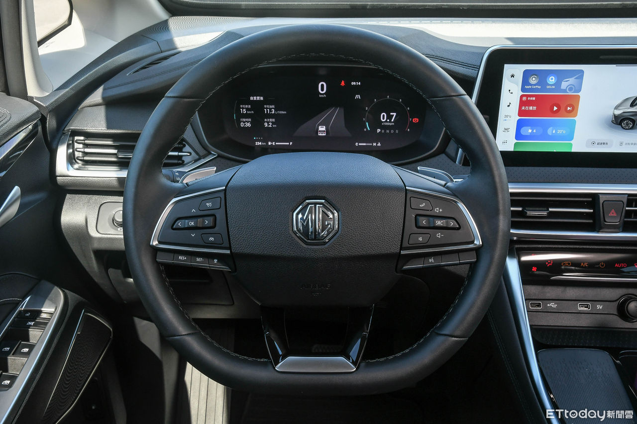 ▲國產7人座新秀來襲！MG G50 Plus配備給滿、價格優參戰MPV戰場。（圖／記者徐煜展攝）