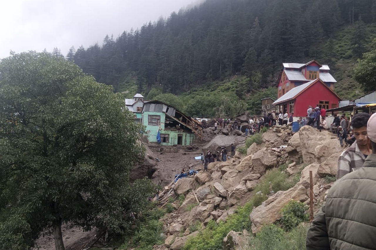 印度克什米爾「朝聖之路」暴雨46死　超過200人失蹤