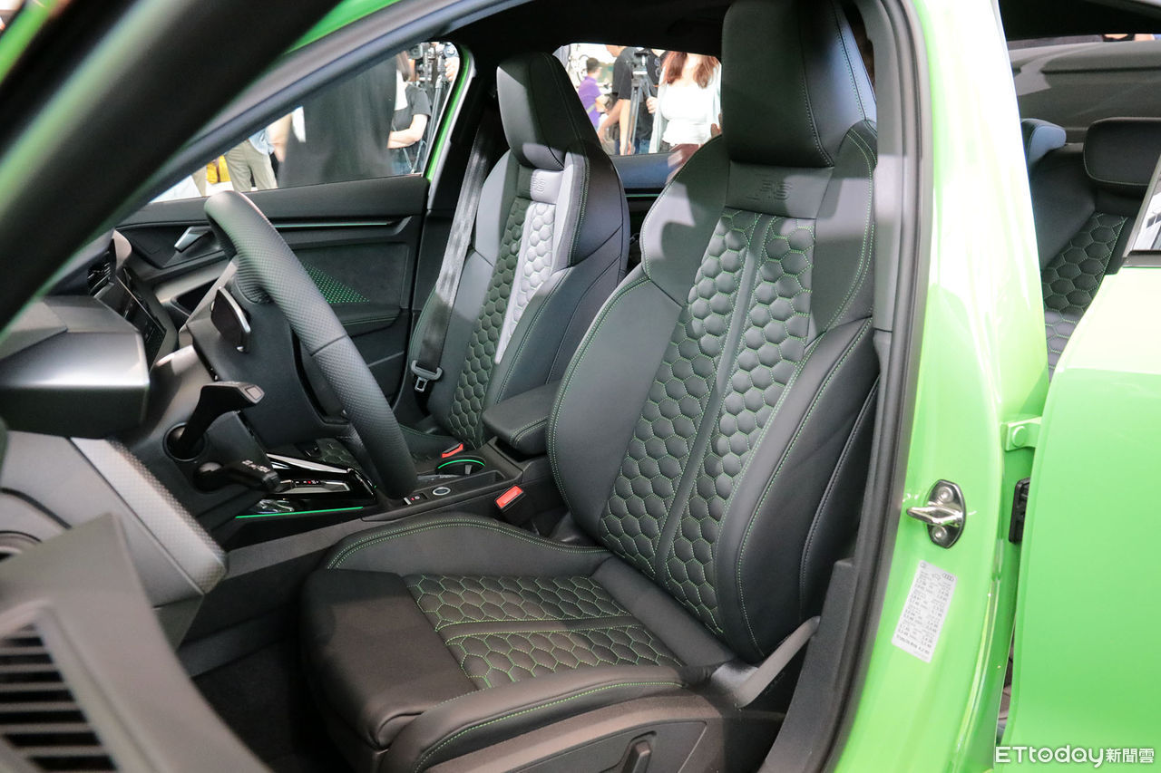 ▲350.3萬起！Audi「RS 3鋼砲＆房車」登台　經典5缸引擎榨400匹。（圖／記者張慶輝攝）