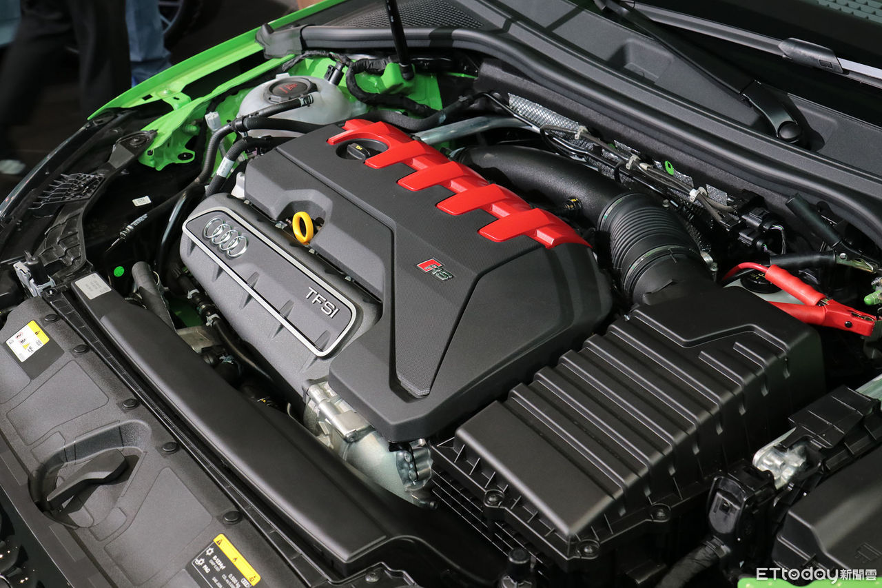 ▲350.3萬起！Audi「RS 3鋼砲＆房車」登台　經典5缸引擎榨400匹。（圖／記者張慶輝攝）