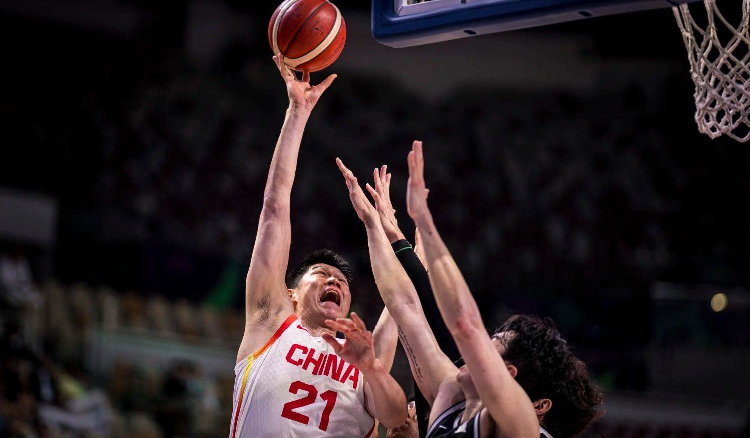 ▲▼紐西蘭逆轉功臣達林；中國胡金秋。（圖／取自FIBA）