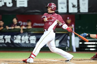 張政禹致命失誤、林泓育關鍵一擊！　樂天桃猿6比5逆轉氣走味全龍