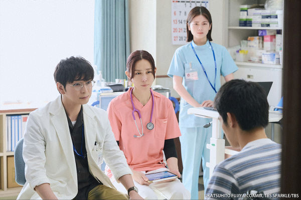 ▲▼ 《第19號病歷表》松本潤在劇中透過溫柔的問診和細膩的觀察，判斷病人病徵。。（圖／Hami Video提供）