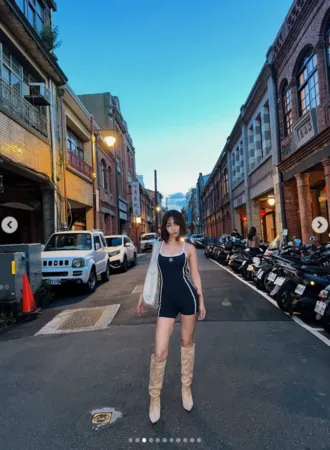 ▲▼陳芳語。（圖／翻攝自Instagram／lekimberleyy）