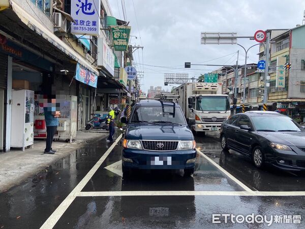 ▲屏東市和生路二段與復興南路一段車禍。（圖／記者陳崑福翻攝）