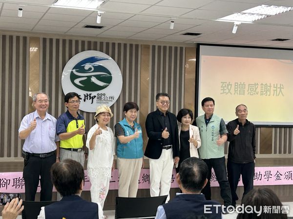 ▲▼ 台北市嘉義縣同鄉會六腳聯誼會關懷家鄉教育捐款典禮  。（圖／六嘉國中提供）