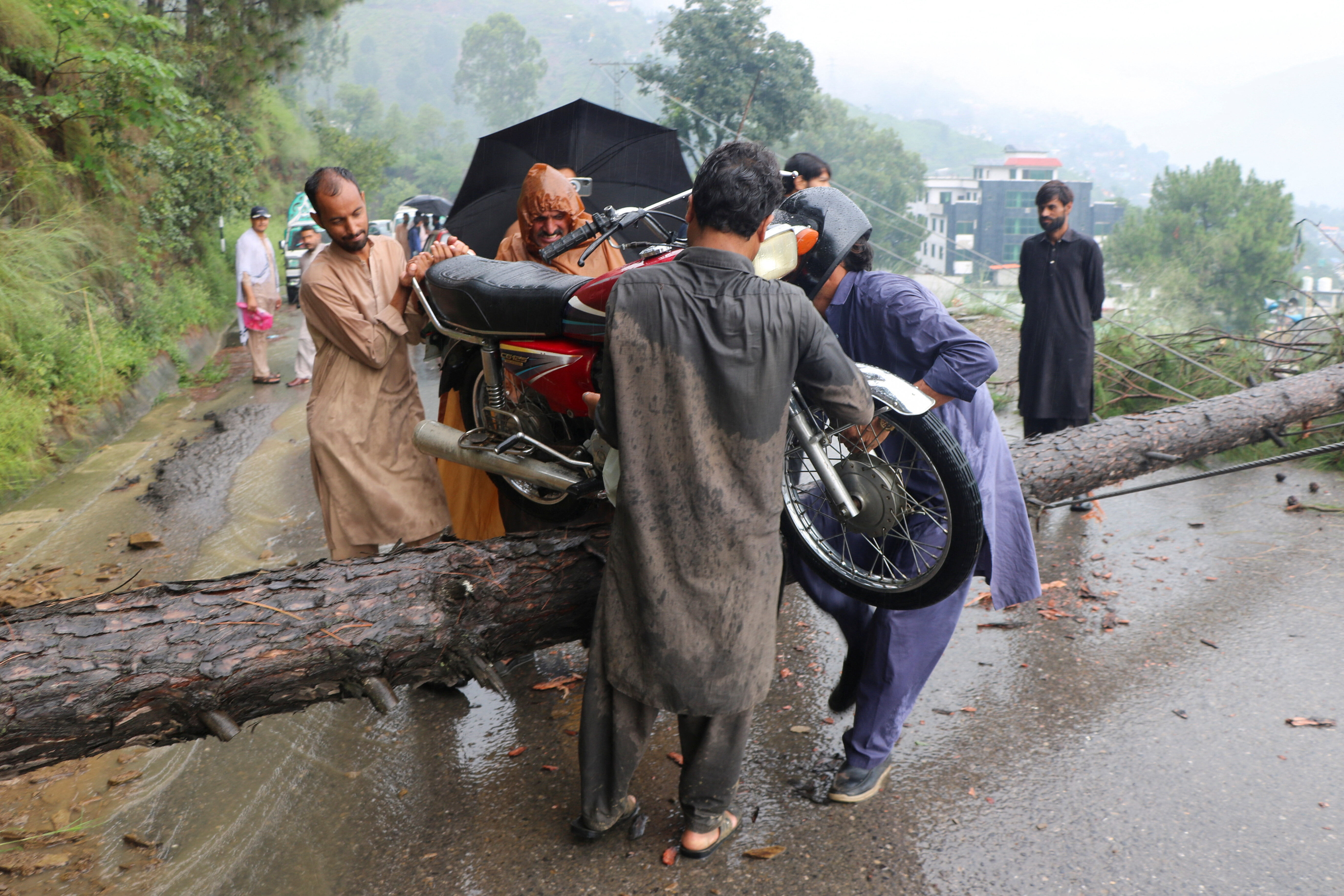 ▲▼ 巴基斯坦暴雨引發洪災。（圖／路透）