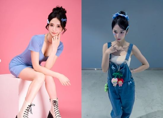 ▲藍波女兒潔潔神似楊冪。（圖／翻攝自IG）