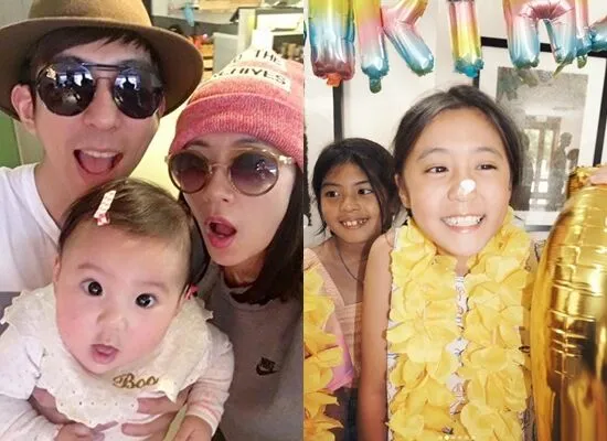 ▲咘咘10歲了。（圖／翻攝自賈靜雯IG）