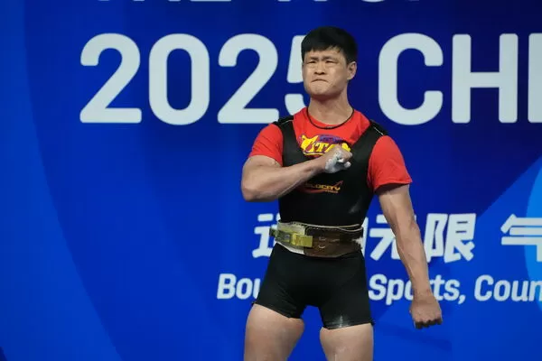 ▲世運會中華隊七朝元老謝宗庭，此次健力項目再度拿下銀牌殊榮。（圖／中華奧會提供）