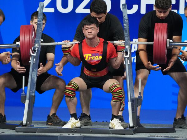 ▲世運會中華隊七朝元老謝宗庭，此次健力項目再度拿下銀牌殊榮。（圖／中華奧會提供）