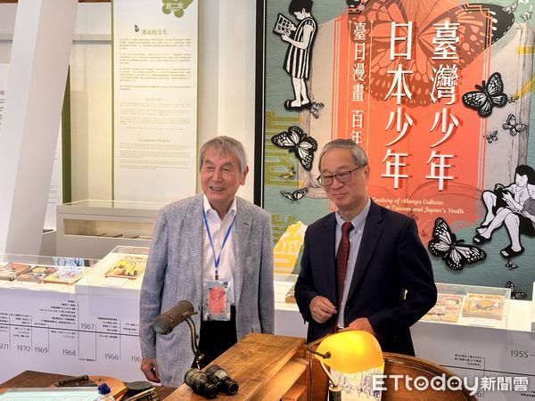 ▲▼國家漫畫博物館首次舉行國際交流展「台灣少年與日本少年&mdash;台日漫畫‧百年邂逅」。（圖／記者林育綾攝）