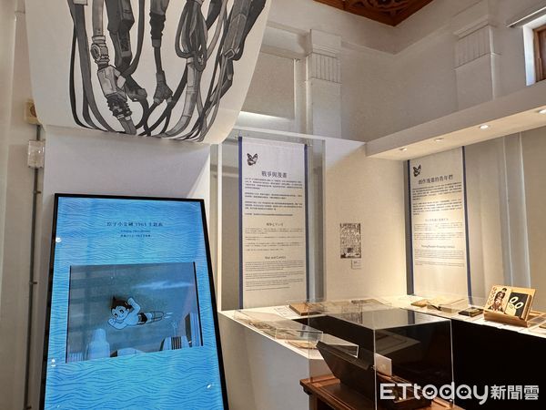 ▲▼國家漫畫博物館首次舉行國際交流展「台灣少年與日本少年&mdash;台日漫畫‧百年邂逅」。（圖／記者林育綾攝）