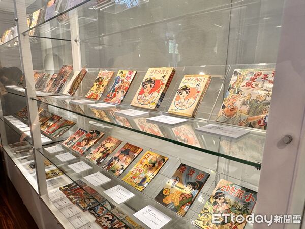 ▲▼國家漫畫博物館首次舉行國際交流展「台灣少年與日本少年&mdash;台日漫畫‧百年邂逅」。（圖／記者林育綾攝）