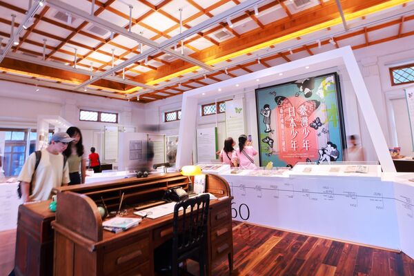 ▲▼國家漫畫博物館首次舉行國際交流展「台灣少年與日本少年&mdash;台日漫畫‧百年邂逅」。（圖／文化部）
