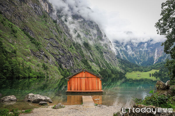 ▲▼德國國王湖上湖Obersee。（圖／記者蔡玟君攝）