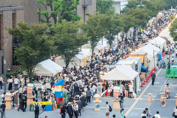 ▲▼文總主辦的「TAIWAN PLUS 2025 台日新風」邁入第二週，大阪中之島公園變台灣夜市。（圖／文總提供）