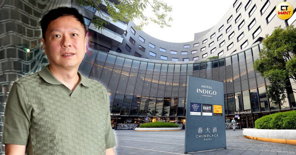 維春開發執行董事楊國鼎以「有錢人的灶跤」來形容「春大直」的特殊性。（圖／方萬民攝）