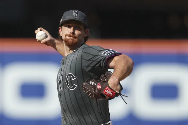 ▲紐約大都會新秀投手麥克萊恩（Nolan McLean）。（圖／達志影像／美聯社）