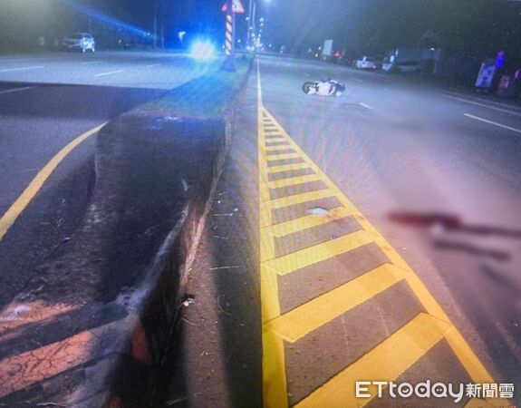 ▲▼台中死亡車禍！阿北開車起步撞飛騎士　22歲男頭骨粉碎重創亡。（圖／記者許權毅翻攝）
