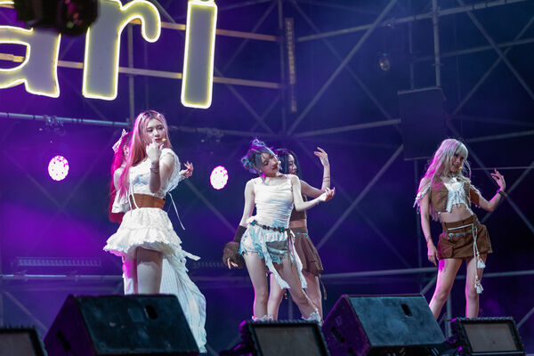 ▲女團ELL&amp;s音樂節獻唱。（圖／KJM娛樂提供）