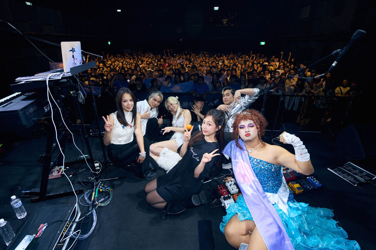 ▲▼安吉擔任I Mean Us演唱會嘉賓。（圖／索尼提供）