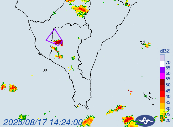 ▲▼大雷雨。（圖／氣象署）