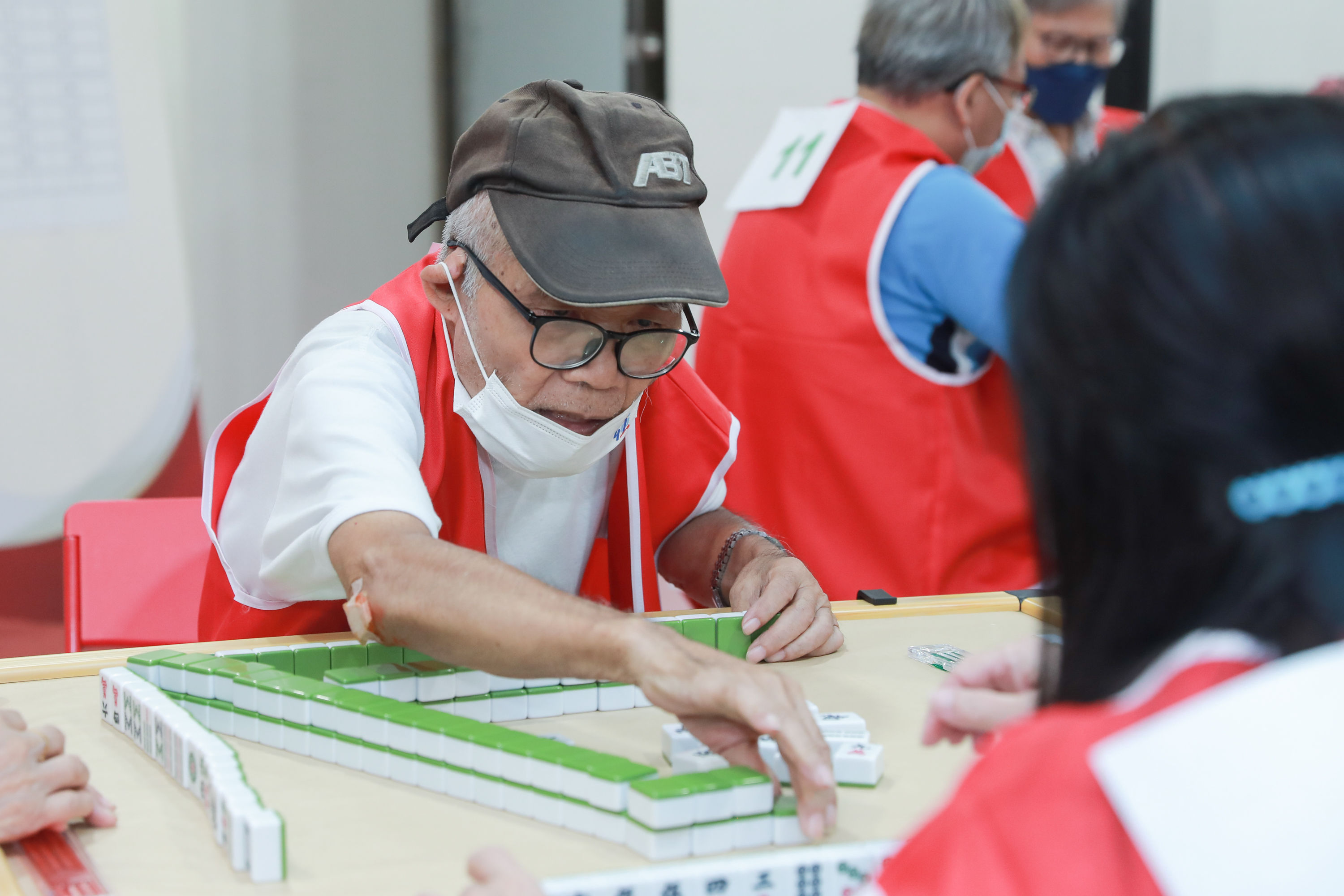▲▼東森健康長壽盃麻將大賽情境拍攝。（圖／記者周宸亘攝）