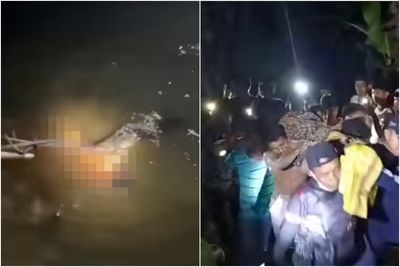 4寶爸河邊洗澡「被鱷魚當食物」　拖入水中慘死！家人全目睹