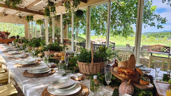 ▲「2025桃園韭菜花節」將於8月30日至9月20日開跑，農業局先釋出「韭鄉質感餐桌活動」消息。（圖／桃園市農業局提供）